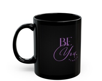 Taza negra motivacional