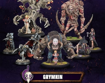 Warmachine Grymkin Command Starter 3D Printed Free Shipping
