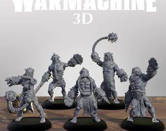 Warmachine Dark Operations Drudge Slayer 3D Printing Service Free Shipping