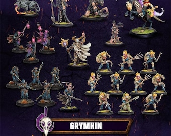 Warmachine Grymkin Core Expansion 3D Printed Free Shipping