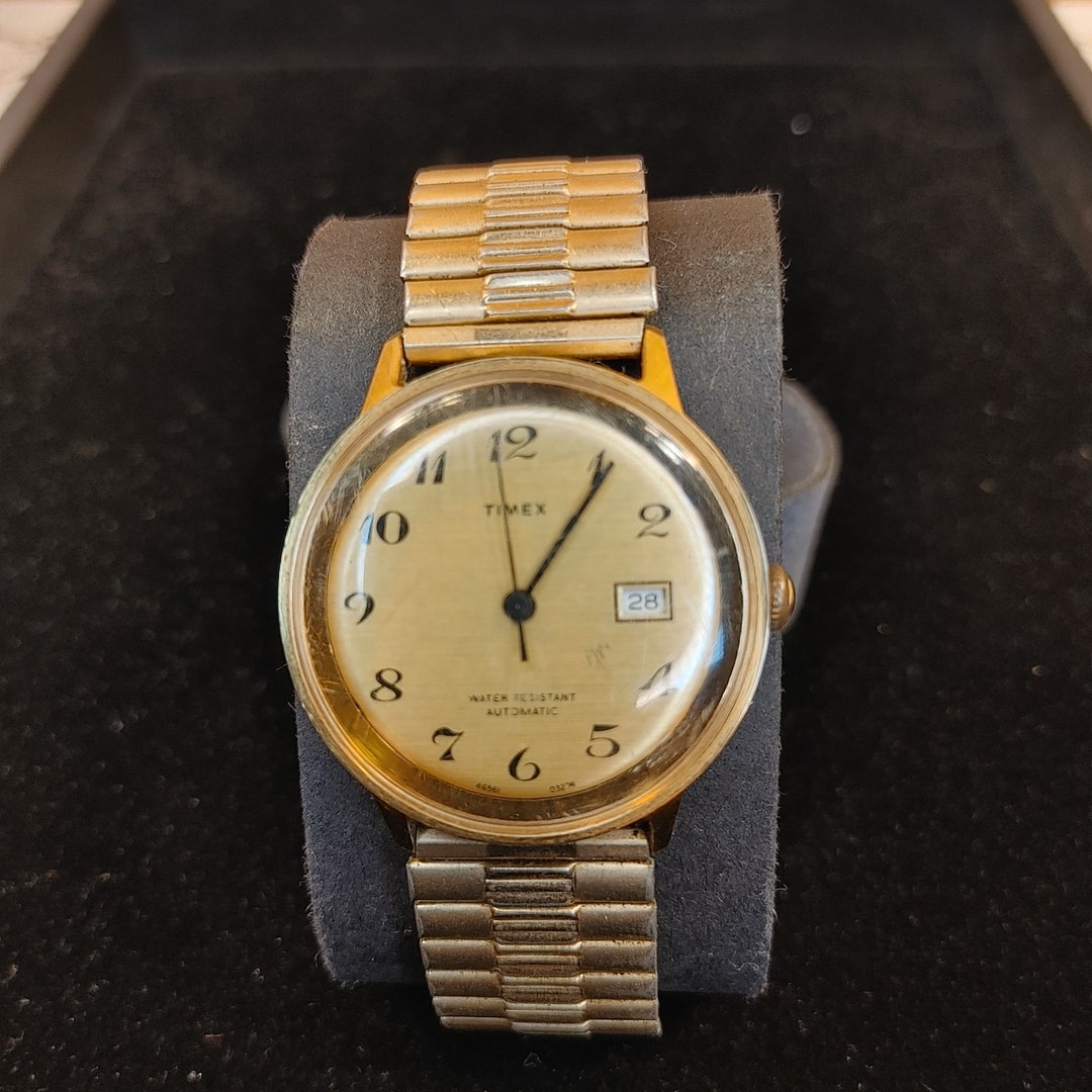 Easy Reader Vintage Timex Automatic Watch 46561 03274 Running Etsy