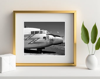 Classic Air Tanker C-119 Print Flying Boxcar Wall Art Aircraft Print Greybull Wy Old Airplanes Vintage Aircraft Warbirds
