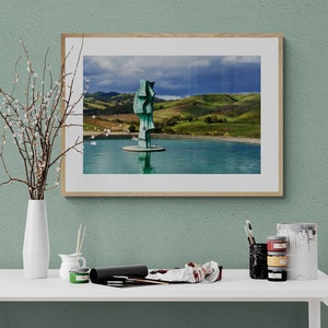 Artesa Winery Art: Majestic Napa Valley Vineyard & Sculpture Landscape - Wall Decor Photography, Napa Valley Print, Home Decor and Wall Art