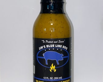 Jim's Blue Line Bbq Carolina Gold Sauce