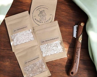 Heritage Sourdough Variety pack, Bakers Sourdough Starter kit  - SUPER ACTIVE - Dry International Sourdough Starter for baking < 3oz - Gift