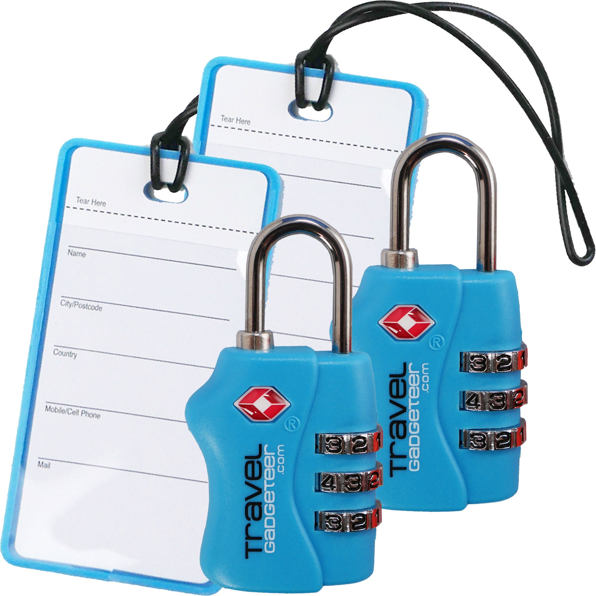 TSA Luggage Locks (2 Pack) - 4 Digit Combination Nepal