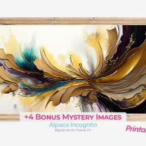 Samsung Frame TV Art | Abstract Digital Art Generated By AI #SFTV-24