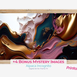 Samsung Frame TV Art | Abstract Digital Art Generated By AI #SFTV-10