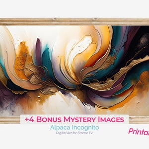 Samsung Frame TV Art | Abstract Digital Art Generated By AI #SFTV-32