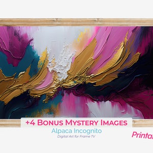 Samsung Frame TV Art | Abstract Digital Art Generated By AI #SFTV-102