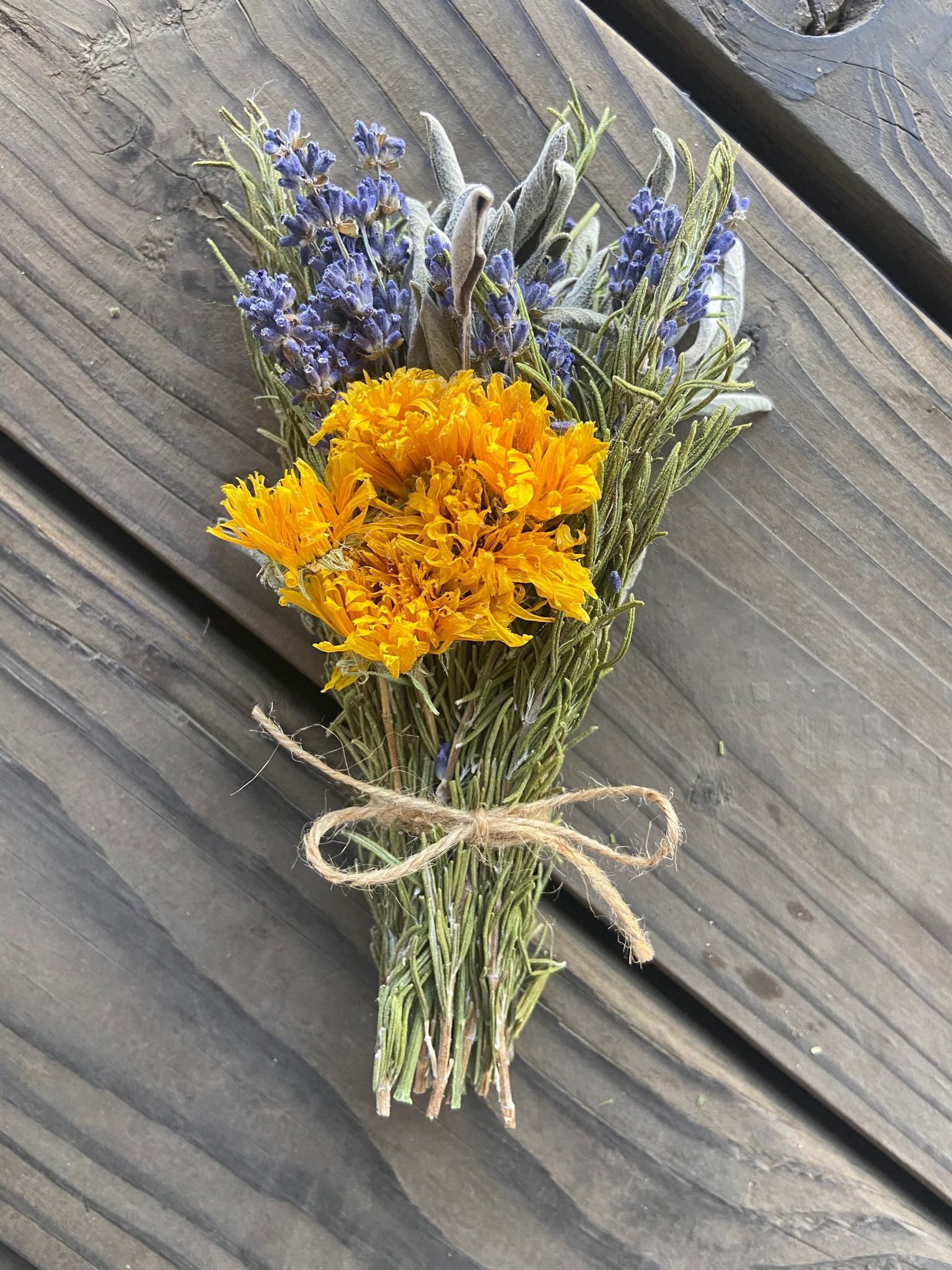 Dried Herbs and Lavender Flower Bundles