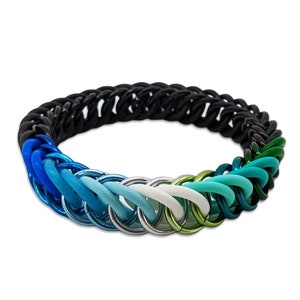 Subtle Gay Pride Bracelet, Gay Pride Flag Bracelet, Gay Jewelry, Elegant Everyday Bracelet, BFF Bracelet, Unisex