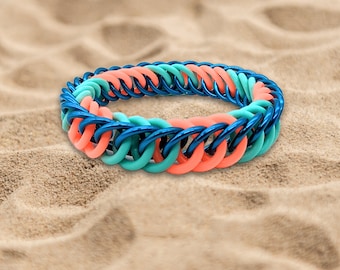 Handmade Surf Waterproof Anklet or Bracelet for Women or Men - Multi-Color
