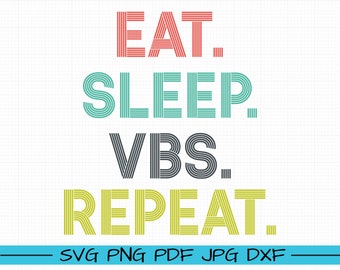 I love VBS SVG, Vacation Bible School SVG,