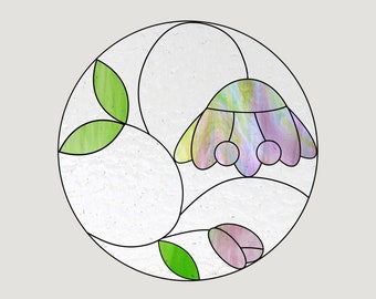 Glasmalerei-Blumen-Muster: Anfänger Suncatcher Design (PDF-Muster)
