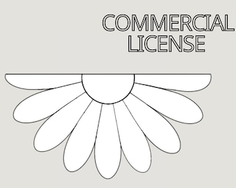 Boho Flower Stained Glass Pattern: DIY Suncatcher (PDF)