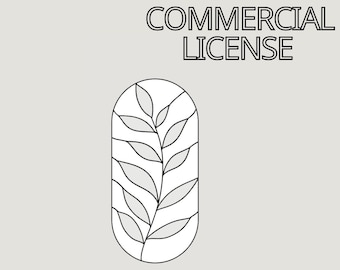 Leaf Suncatcher Stained Glass Pattern: Boho Decor (PDF Pattern)