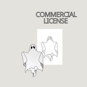 Ghost Suncatcher Stained Glass Pattern: Halloween Decor (PDF Pattern)