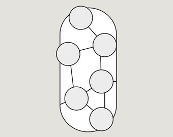 Anfänger Stained Glass Pattern: DIY Boho Design (PDF Download)