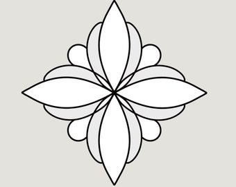 Boho Blumen Bunt Glas Muster: Anfänger DIY (PDF Pattern)