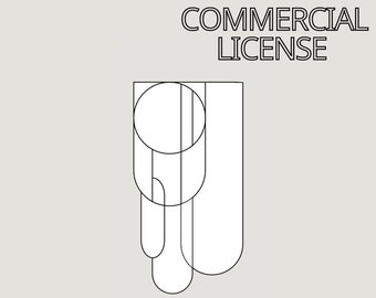 Art Deco Glasmalerei-Muster: Abstraktes Design DIY (PDF-Muster)