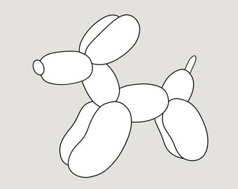 Patroon ballonhond glas-in-lood: zonnevanger voor beginners (pdf-download)