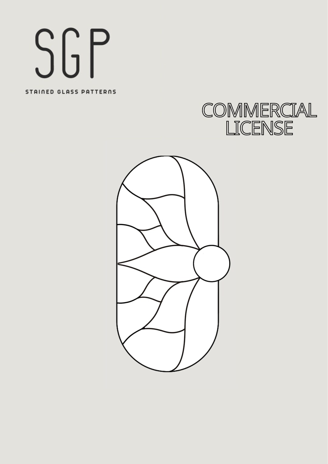 Boho Stained Glass Pattern DIY Stained Glass Beginner Pattern Glass Patterns DIY Sun Catcher Do