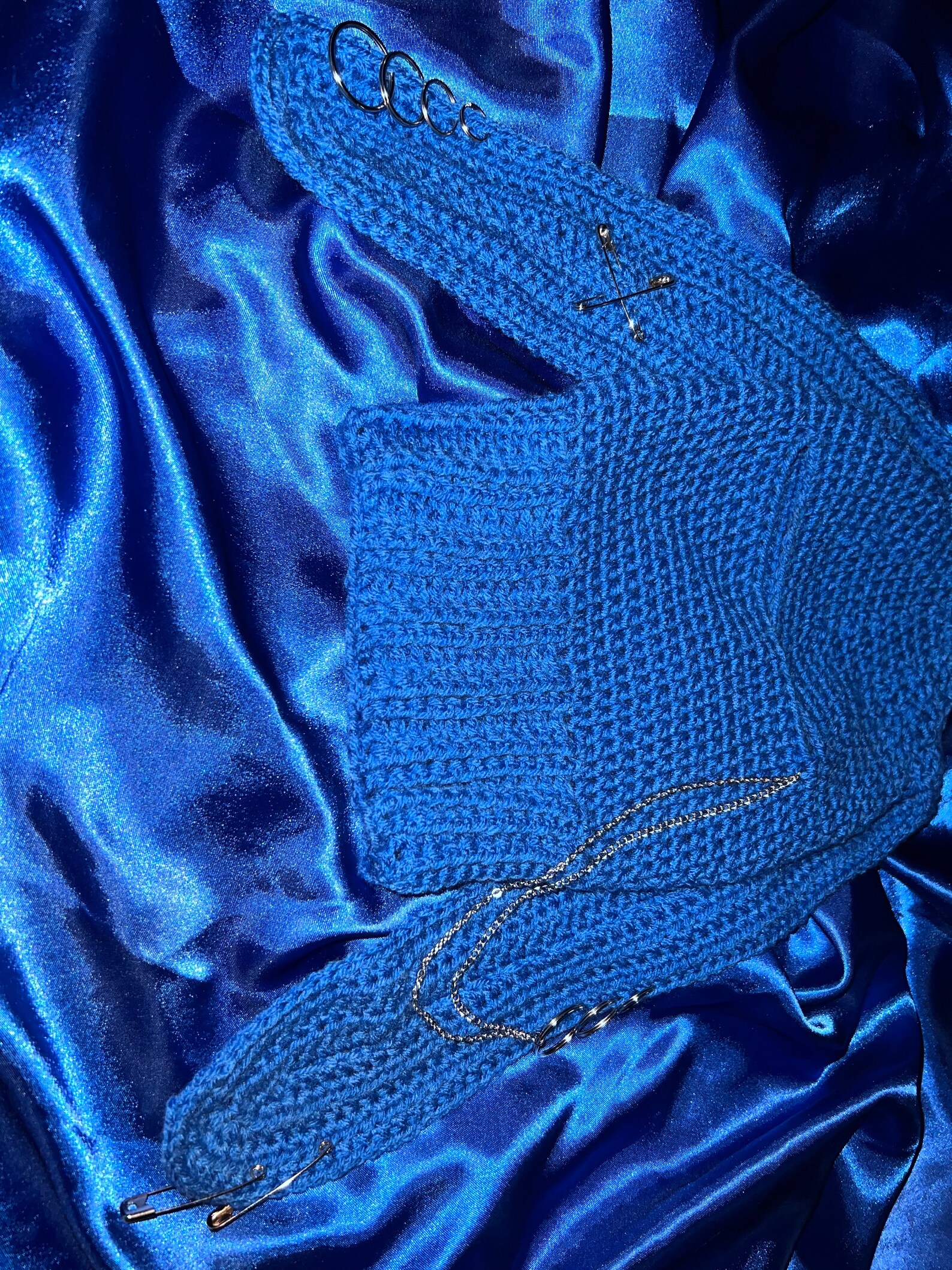 Bunny Ear Crochet Balaclava Ski Mask