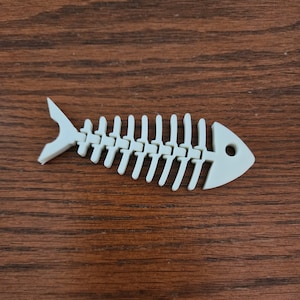 Fish Skeleton Print 