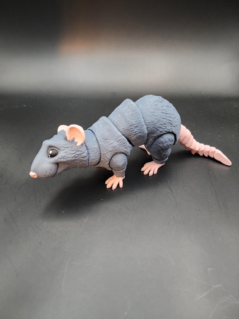 Figura De Gecko Impresa En 3D – Lagarto Articulado De 14 Cm – Juguete Fidget De ABS Ligero – Decoración Realista