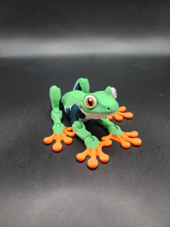 Magnetic Articulated Tree Frog | Wildlife | Fidget | Flexible
