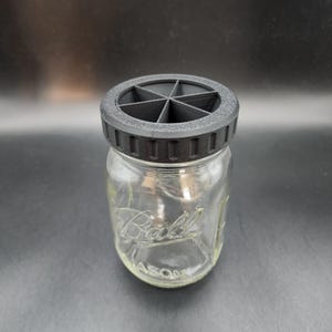 Mason Jar Fruit Fly Trap | Pest | Bug Catcher | 3D Printed | Lid | Container | Bugs | Insects
