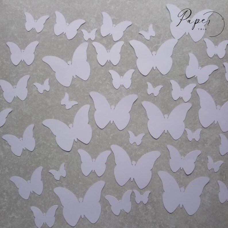 Butterfly Die Cut, Butterfly Card Topper, Journal, Scrapbooking, Paper ...