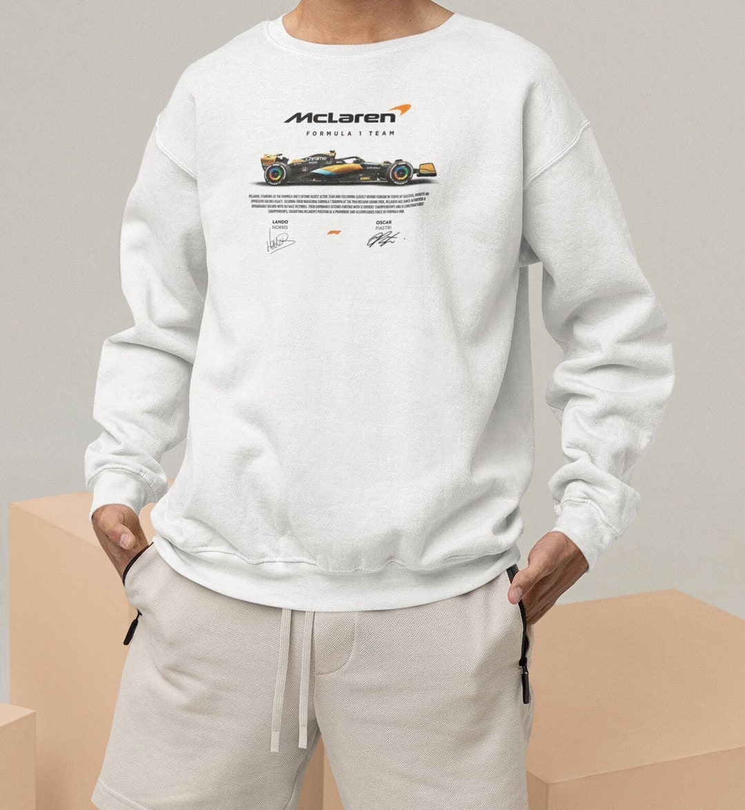 Mclaren Formula 1 Formula 1 Tshirt Formula One Clothing F1 Formula 1 Gifts Etsy