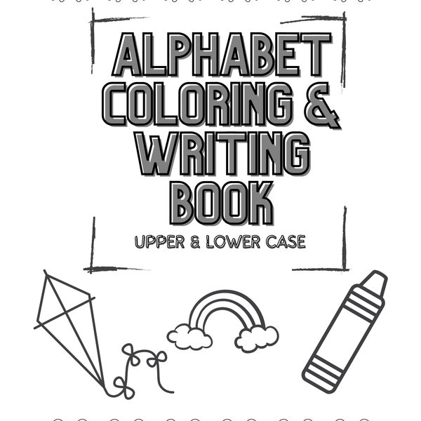 27 Printable Alphabet Coloring and Writing Phonics Worksheets Preschool