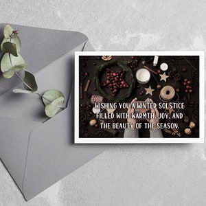 18 Winterzonnewende wenskaarten - 5x7 - Yule - Instant Download - PDF