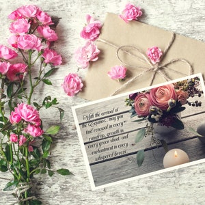 Spring Equinox Greeting Cards - Set of 6 - 5x7 - printable - instant download - pdf