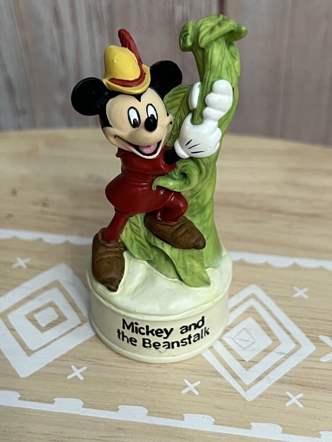 Disney Lenox Mickey and the Beanstalk Movie Star Mickey Mouse Etsy