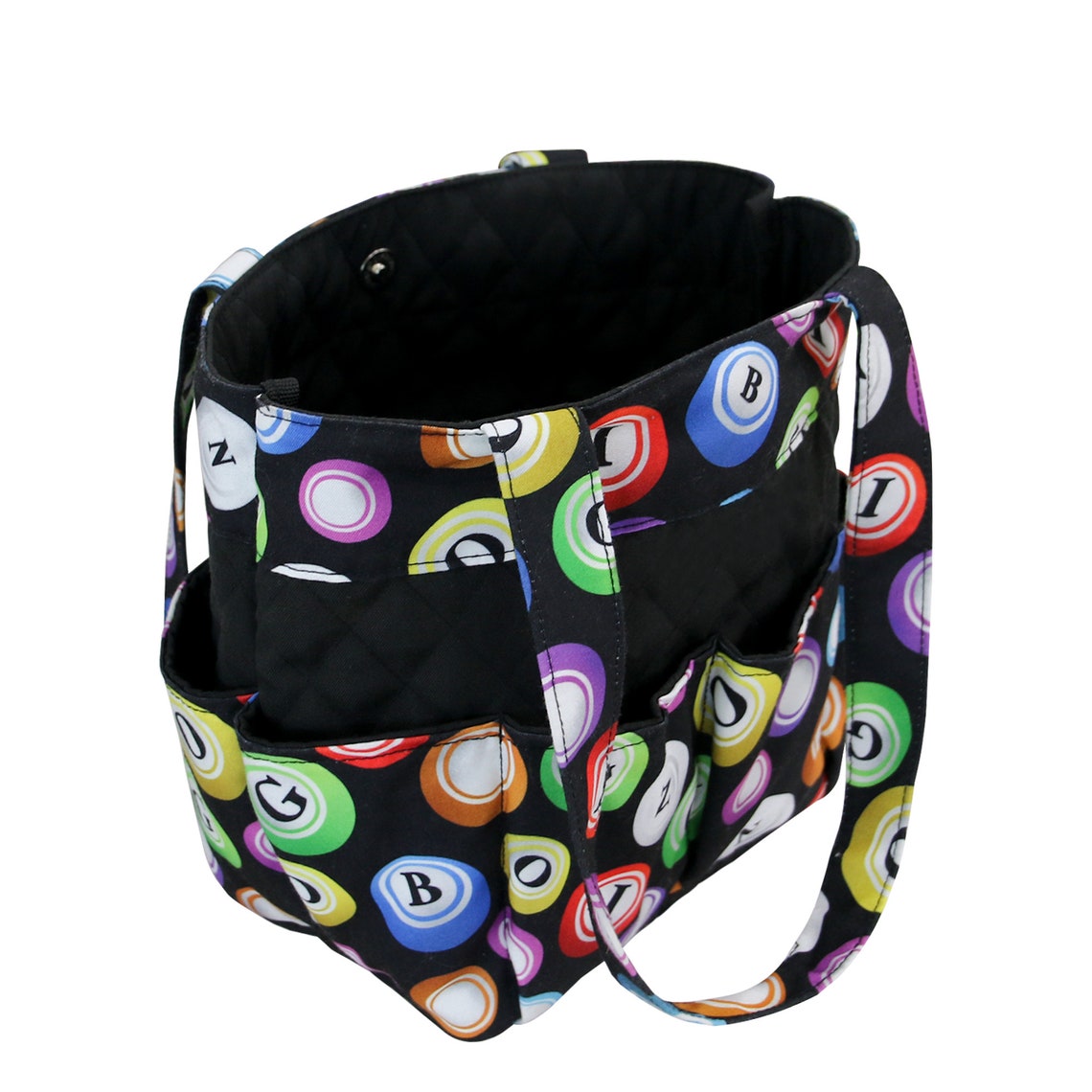 Bingo Accessory Set 8 Dauber Bingo Bag Foldable Pull Tab Etsy