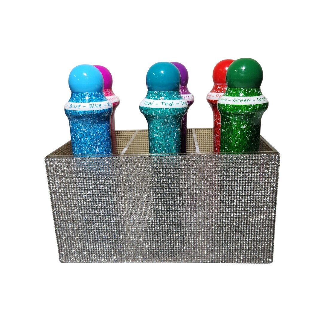 Rhinestone Holder Organizer With Three Compartments - for Home ...