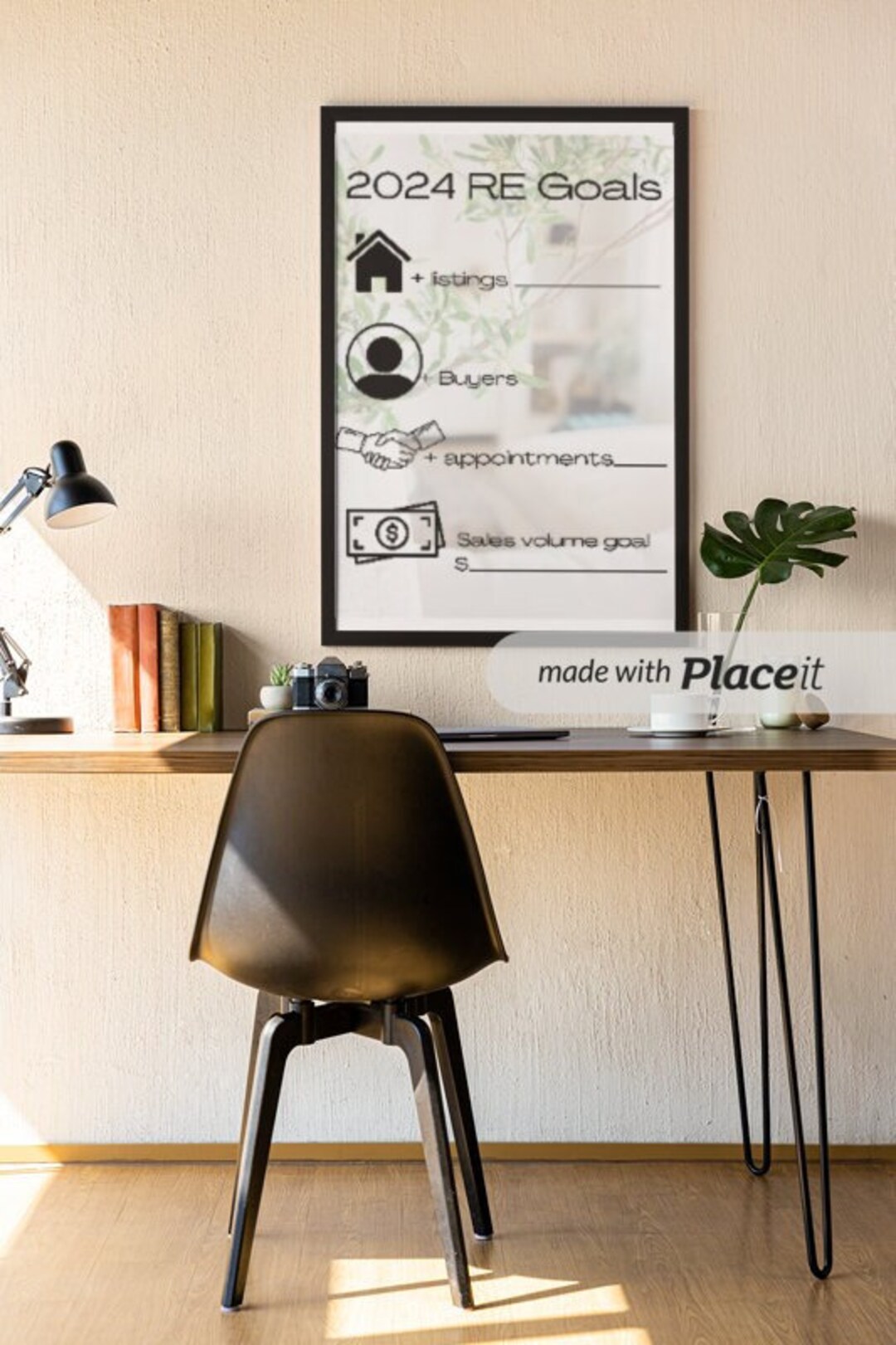 Printable Poster Wall Art Vision Board Goals 2024 Goals - Etsy