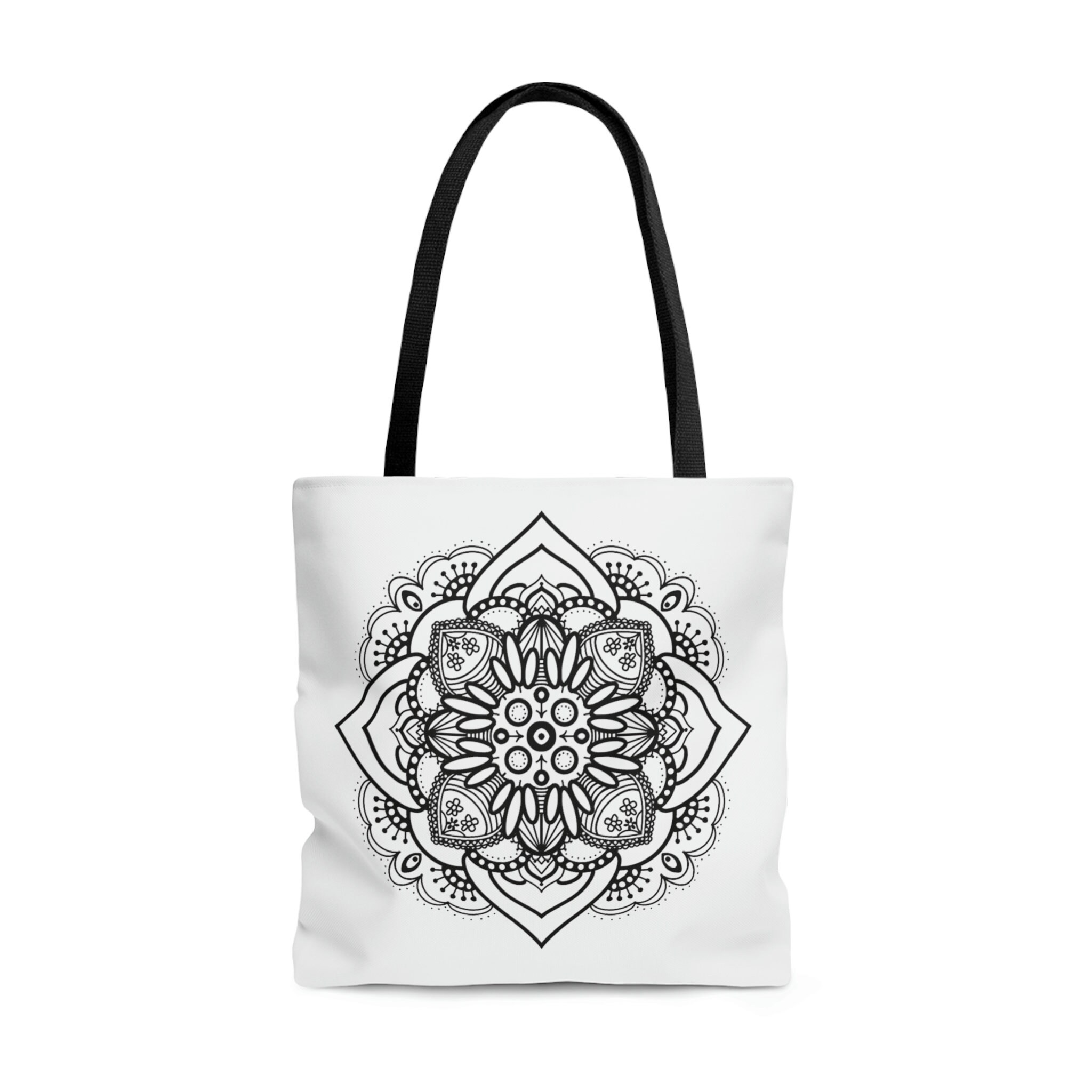 Mandala Tote Bag Design on Both Sides - Etsy