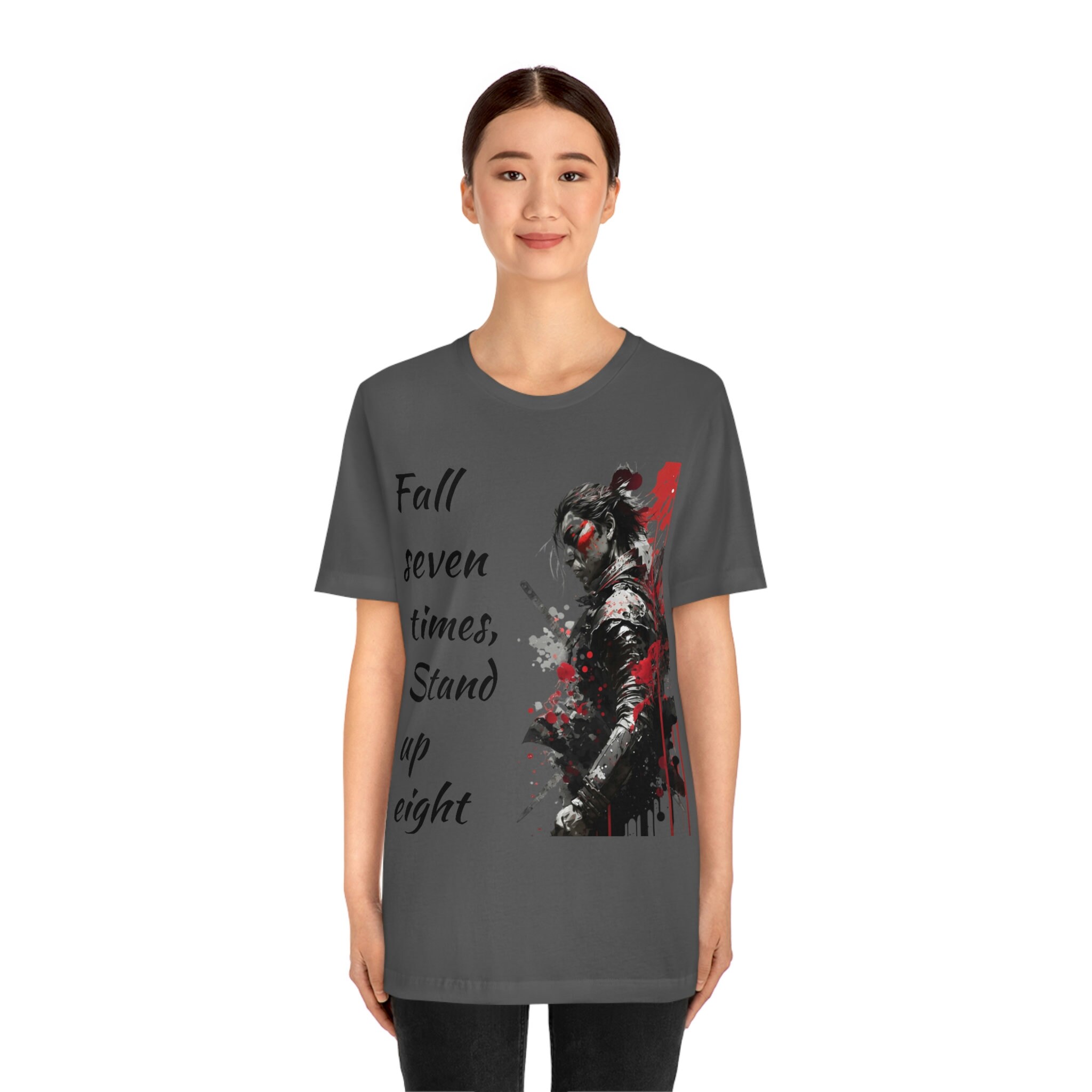 [ STIGMA ]★22 DAWNFALL STANDARD FIT T-SHIRTS Stigma-Breaking Unisex Tee- Red Line | DeemedFit