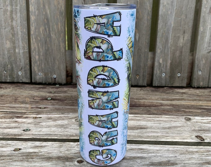 Grandpa Bass 20 oz Tumbler