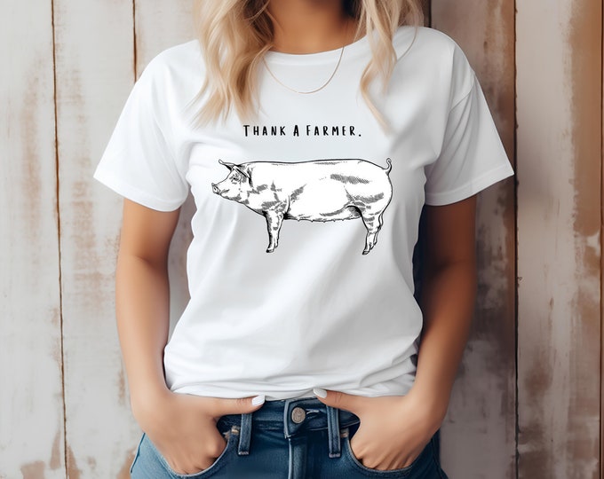 Thank A Farmer. Swine T-Shirt