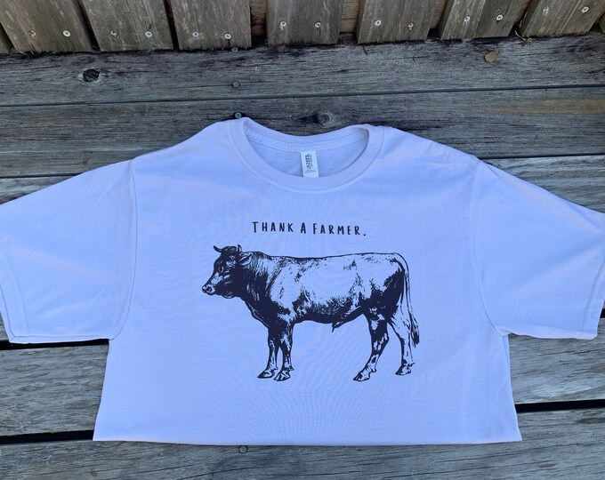 Thank A Farmer. Beef T-Shirt