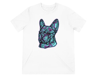 Frenchie Love #3 Unisex Tri-Blend T-Shirt