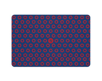 Phunky Donuts Cat or Dog Pet Food Mat (12x18)