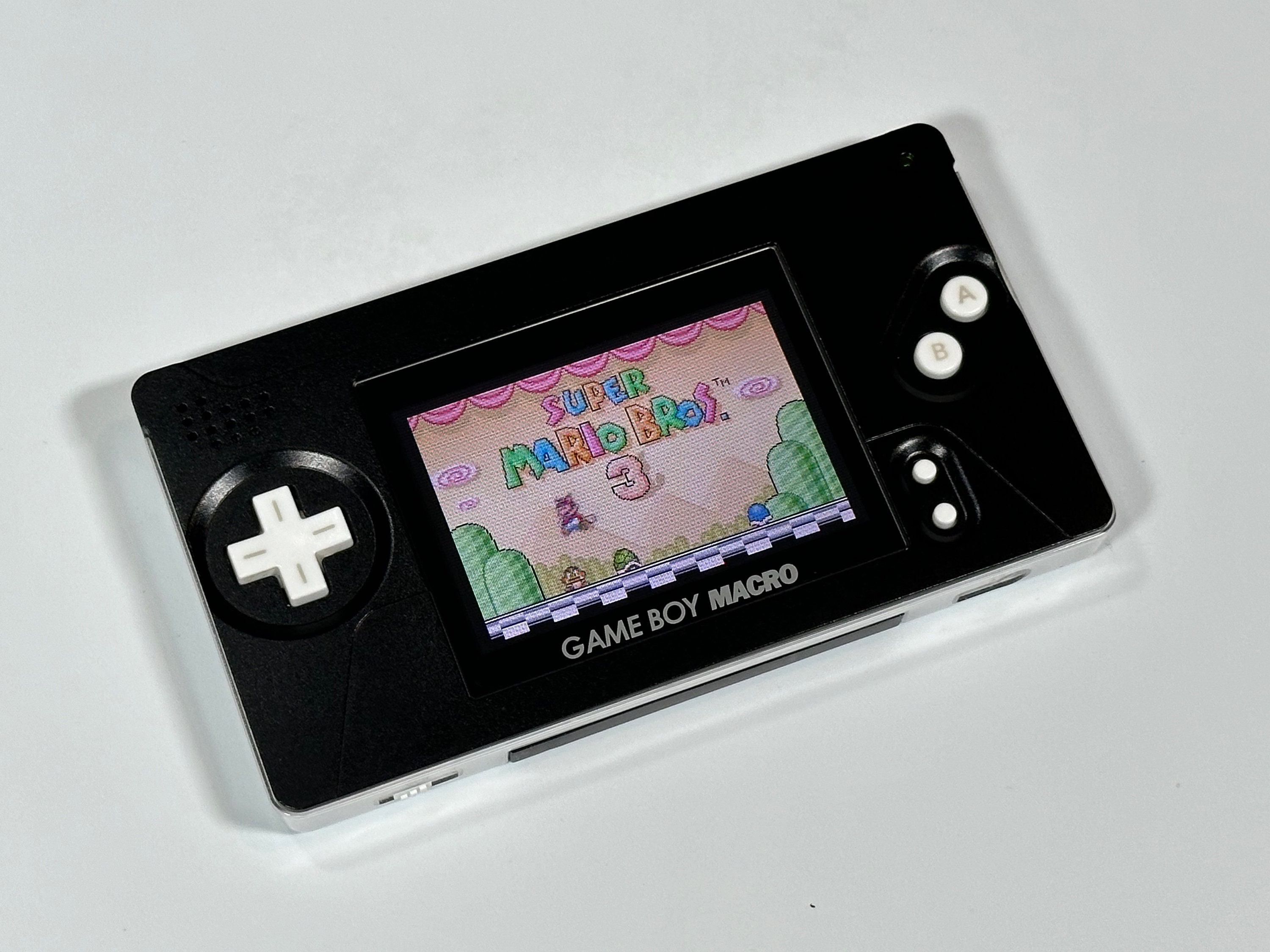 Gameboy macro shell outlet