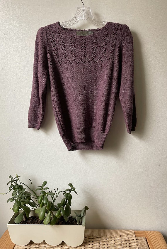 70s 80s vintage sweater - Gem
